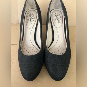 Life Stride Soft System Black Parigi Size 7